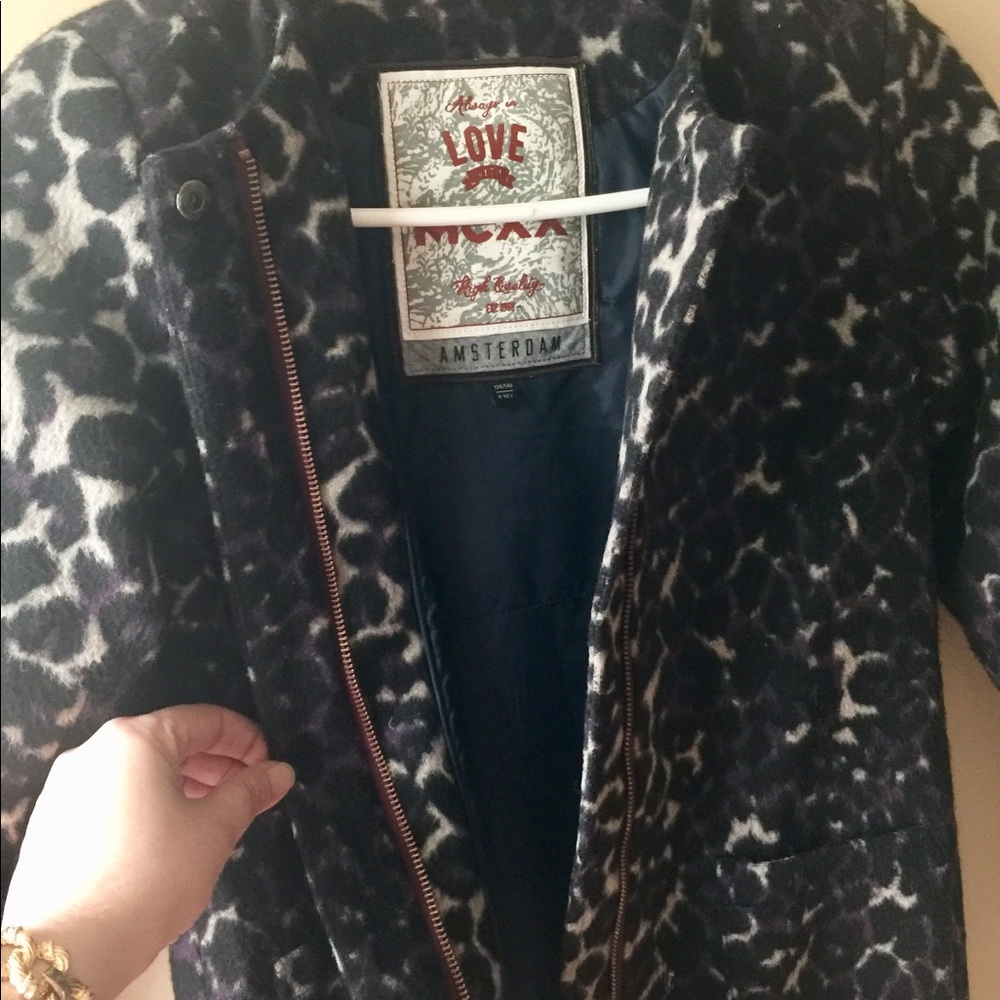 Cheetah Print Jacket & Skirt Set - Picture 4 of 7
